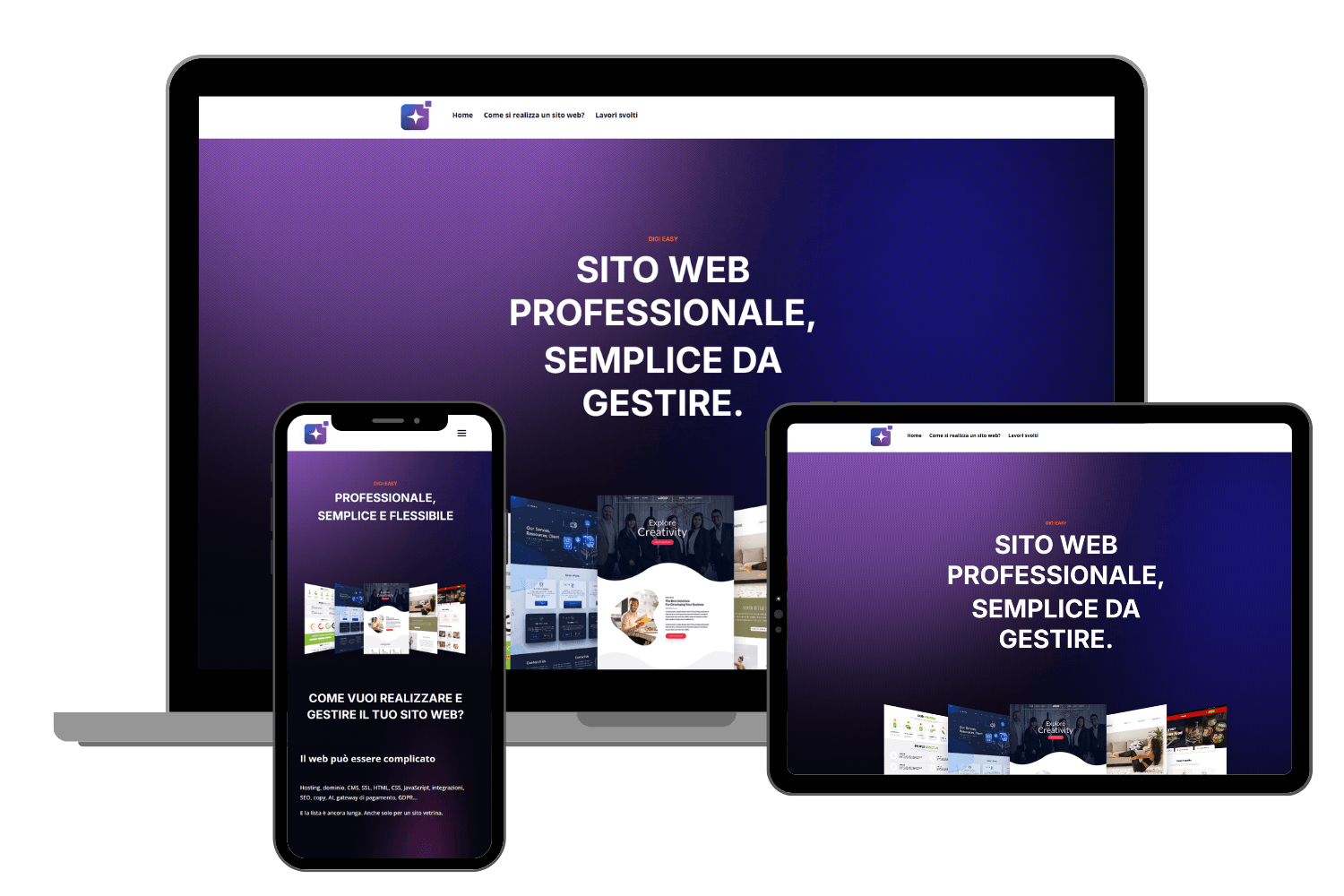 Realizzazione sito web Realizzazione sito web